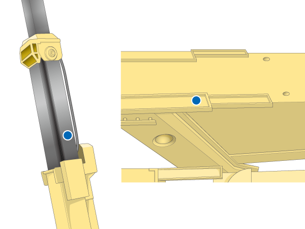 Sliding Parts of Cranes