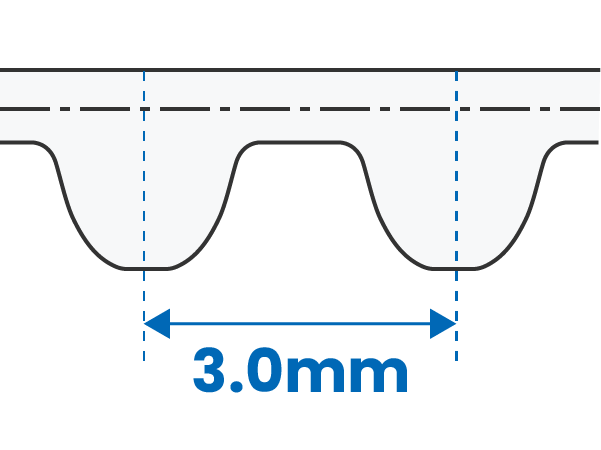 Tooth Profile (3.0mm)