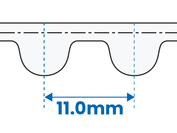 Tooth Profile (11.0mm)