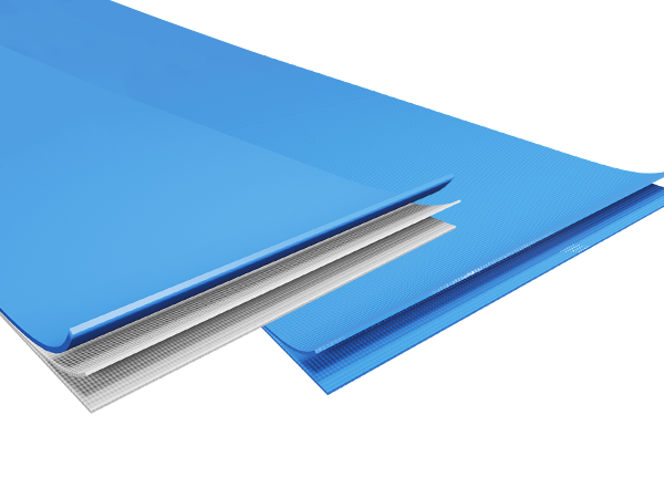 Hybrid Silicone belt (cover / coated fabric)
