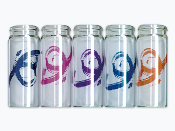 Decoration on glasses