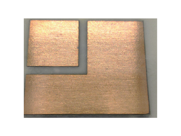 Bonding sample of copper plate and silicon nitride substrate, using active metal paste