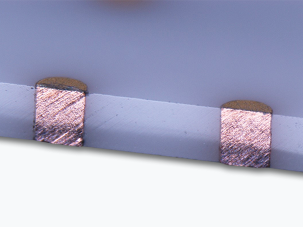 Via-filling substrate