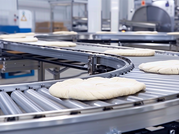 Roller conveyor roller drive
